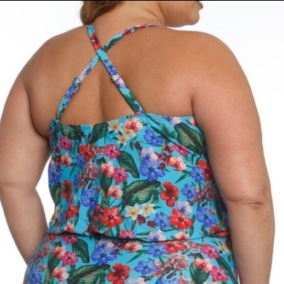 Sun & Sea Women's Size 18 One Piece Swimsuit - Picture 2 of 7